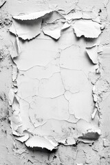 Obraz premium A close-up shot of a cracked wall in monochrome tones
