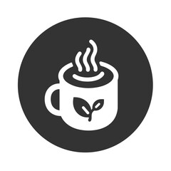 Coffee Cup 5 - Logo BW-01