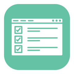 Website Checklist Icon