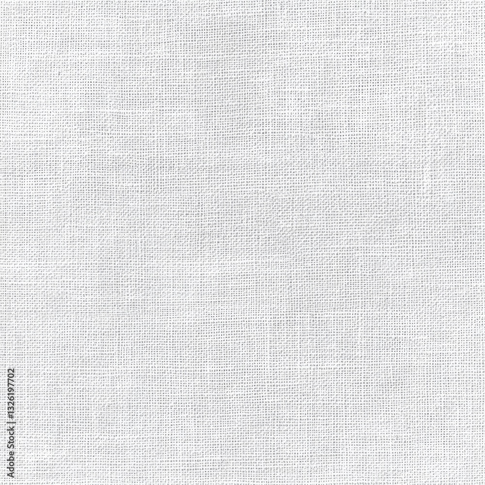 Poster Close-up of White Woven Fabric Texture, Creating a Simple and Clean Background for Various Creative and Design Projects.