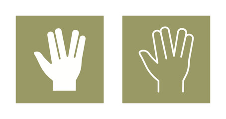 Vulcan Salute Icon Design