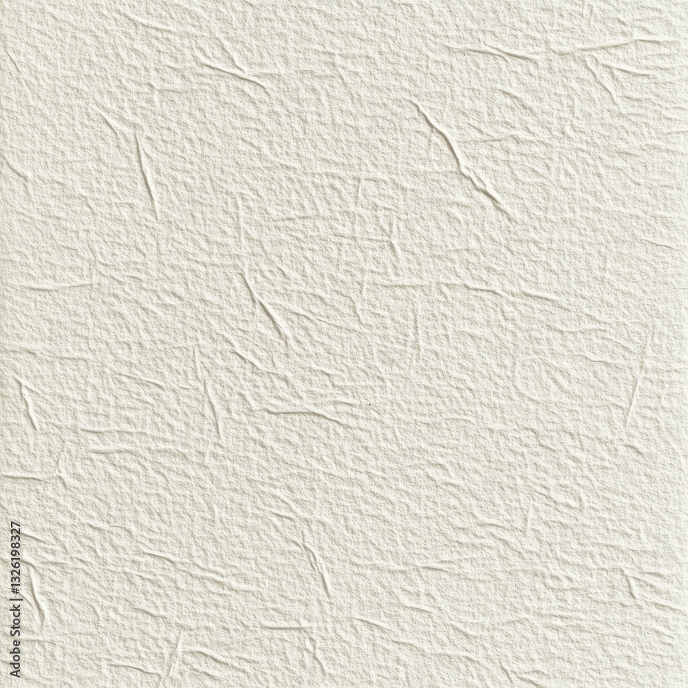 Aufkleber elegant crinkled cream paper texture: soft folds and delicate wrinkles create a serene background