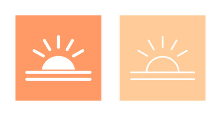 Sunrise Icon Design