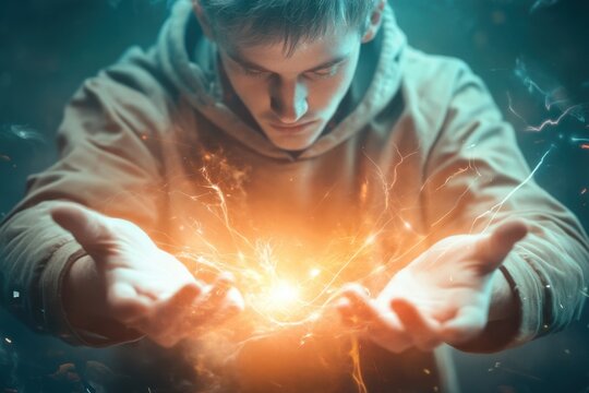 Fictional characters with superhuman abilities engage in an epic battle showcasing their powers