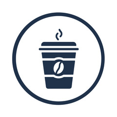 Coffee Cup 6 - Logo White Blue-01