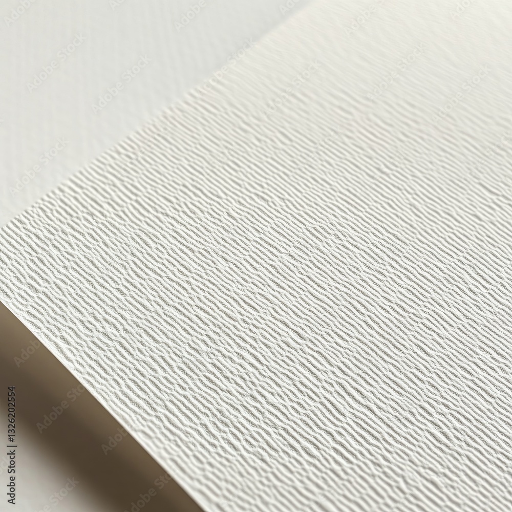 Poster subtle textured white paper surface: a close-up of fine lines and minimalist shadowing, perfect for 
