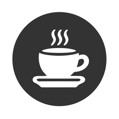 Coffee Cup 10 - Logo BW-01