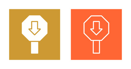 Down Arrow Icon Design
