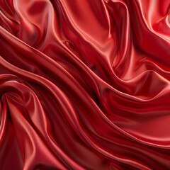 Obraz premium Red silk background