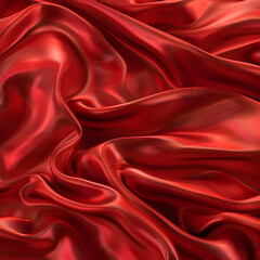 Red silk background