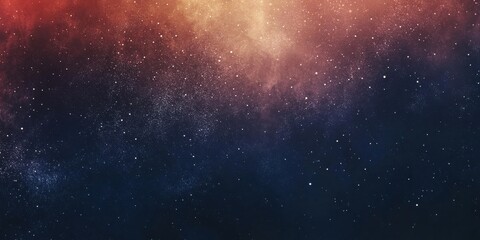 Naklejka premium Cosmic nebula in deep space with bright stars and colorful dust cloud