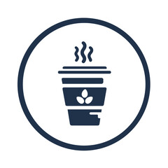 Coffee Cup 15 - Logo White Blue-01