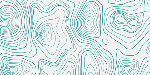 Seamless Topographic Map Design Showcasing Elevation Contours, Geographic Relief, and Fluid Abstract Line Patterns for Mapping Enthusiasts
