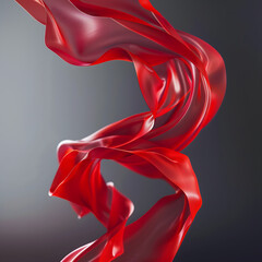 Red silk background