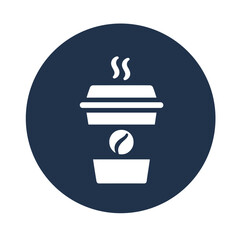 Coffee Cup 23 - Logo Icon Blue White-01