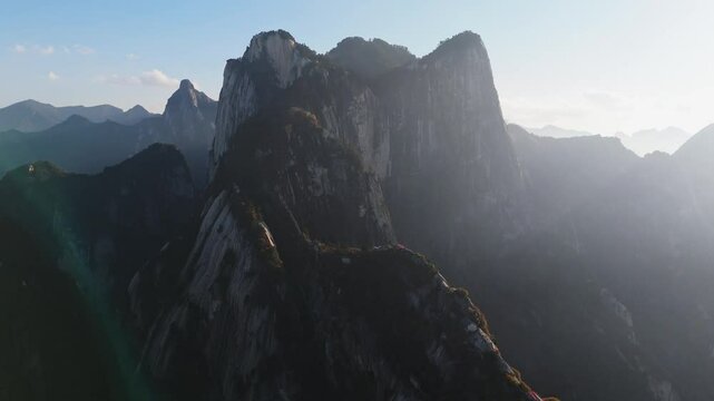 Huashan Mountain China (Xi'an) | Drone