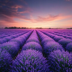 Obraz premium Lavender fields.