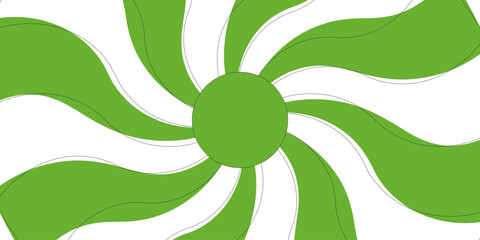 Fractal vector backdrop burst retro green sunburst vintage backdrop wallpaper background.  Cartoon pop art template summer banner background.Minimal sunrise radiate striped geometric circus 