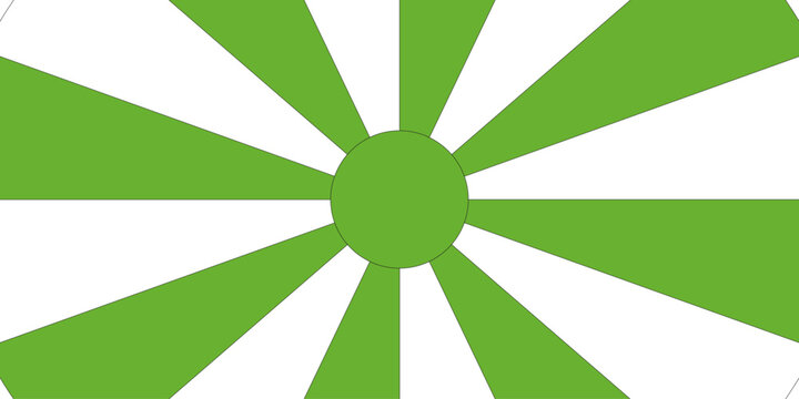 Fractal vector backdrop burst retro green sunburst vintage backdrop wallpaper background.  Cartoon pop art template summer banner background.Minimal sunrise radiate striped geometric 