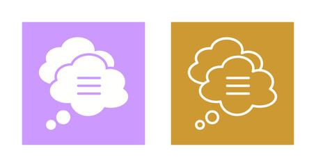 Message Bubble Icon Design