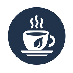 Coffee Cup 33 - Logo Icon Blue White-01