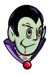 Cute Dracula Cartoon