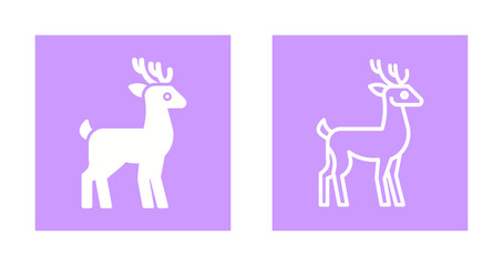 Reindeer Icon Design
