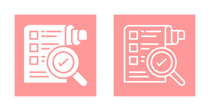 Profile Evaluation Icon Design