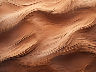Obraz premium Wind patterns shape sand creating constant movement with natural designs resembling art