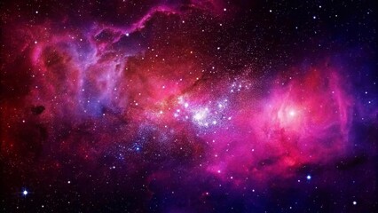 Obraz premium Space background realistic starry night cosmos and shining stars milky way and stardust color galaxy