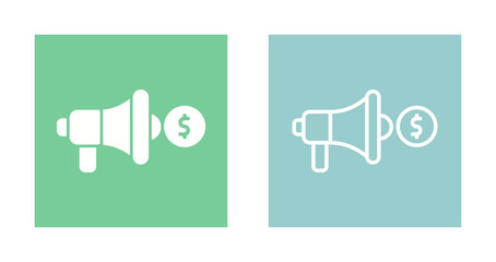 Ad Budget Icon Design