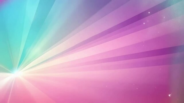 Vibrant gradient background with rays of light in soft pastel colors
