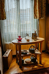 interior of a luxury home from about 1900., today museum, Oradea, Romania