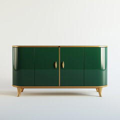 elegant green credenza sideboard