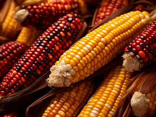 Autumn corn maze with complex winding paths offering fun and tradition in the making