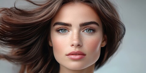 Fototapeta premium Rich hair banner
