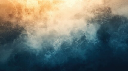 Generative AI, Vibrant gradient texture with fine noise and seamless warm-to-cool color transition