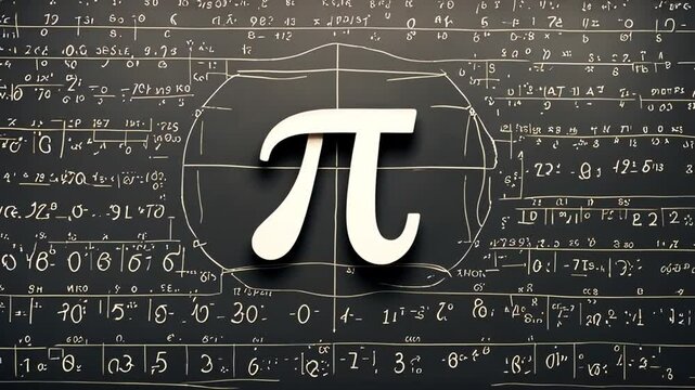 PI number on the board.