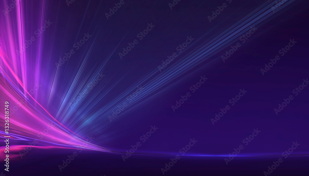 Canvas Prints abstract neon background with bright elements.