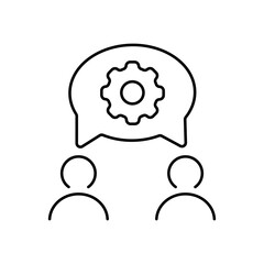 Team vector icon set. Teamwork illustration sign collection. Development symbol. Progress  logo. 