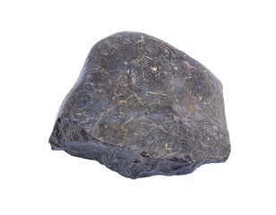 Limestone rock sample . Grey stone specimen. Sedimentary rock	