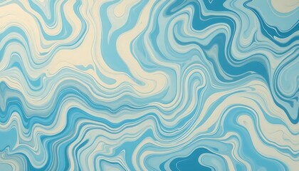Abstract seamless blue wave pattern background