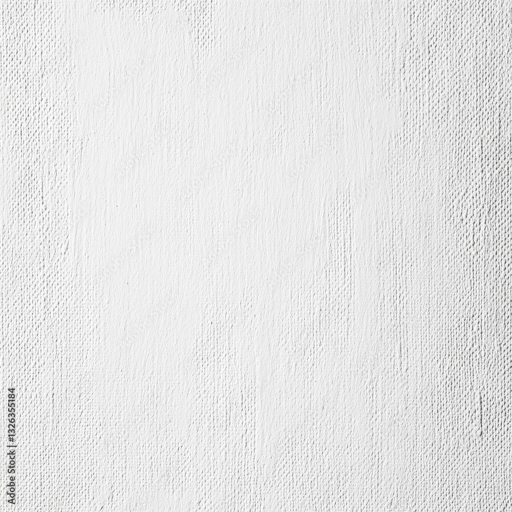 Leinwandbilder textured white wall with painted canvas surface: abstract background for design and presentation