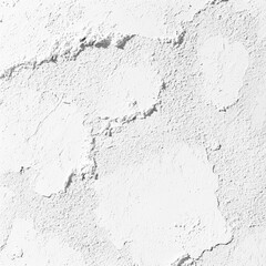 Obraz premium White textured surface with cracks and imperfections, creating an abstract background suitable for design elements.