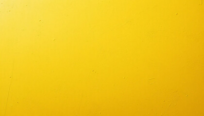 Solid Yellow Wall Texture for Background and Graphic Design