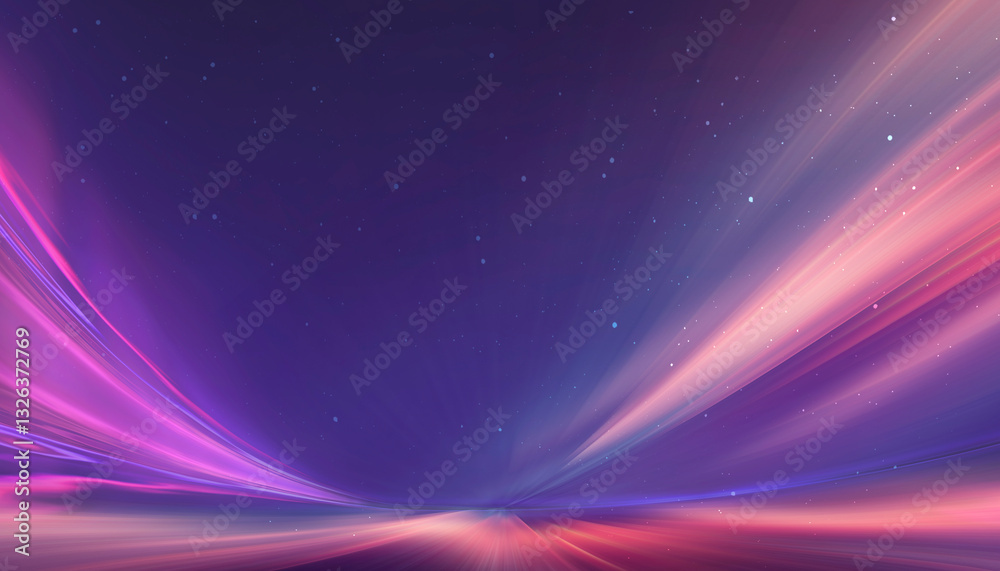Canvas Prints abstract neon background with bright elements.