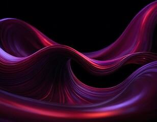 Obraz premium abstract purple wave background