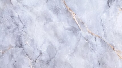 Elegant White Marble Surface with Subtle Gray and Gold Veins