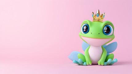 Cute frog princess