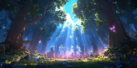 Ancient forest banner